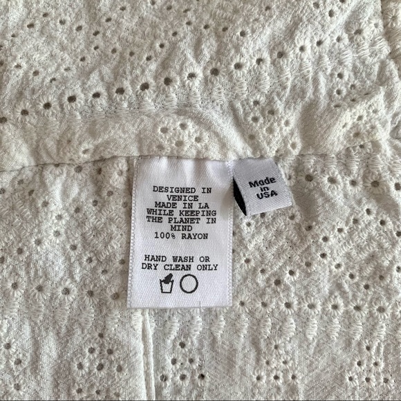 Flynn Skye Eyelet Crop Top/Bralette - Picture 6 of 6